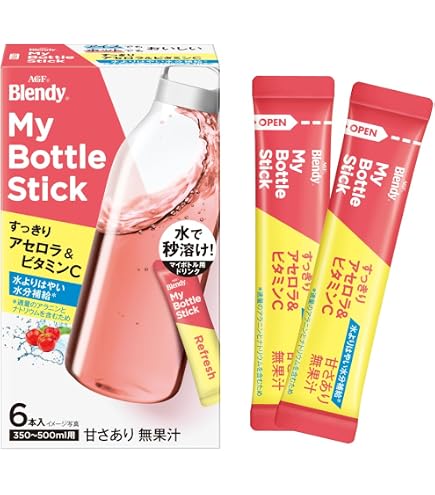 Amazon.co.jp: AGF ブレンディ マイボトルスティック すっきりレモン